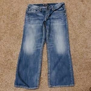 Silver jeans Gordie excellent condition 38x30